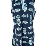 Melly M Delray Dress Fish Print Blue Size M Photo 0