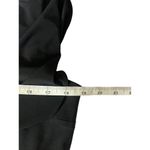 Betsy and Adam Women's Black & Gold Cold Shoulder Mid Length Dress Photo 4