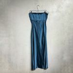 RUNAWAY THE LABEL  Steel Kristine Strapless Maxi Dress Sz M Photo 8