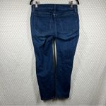 Madewell Dark Wash Side Panal Maternity Stovepipe Jeans Photo 4