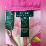 Ralph Lauren  Vibrant Pink Floral Capris with Tropical Print Photo 5