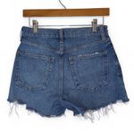 Gap  Shorts Womens 0R 25 (29x4) Blue High Rise Stride Short Dark Wash Denim Photo 1