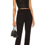 RTA Jewel Off The Shoulder Corset Top Black Womens Size 2 Photo 3