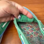 Sperry  Top Sider Biscayne Blue Green White Canvas Boat Shoe Slip On‎ Casual 9.5 Photo 6