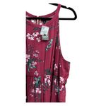 Torrid Midi Challis High Neck Dress Berry Dianne Floral 3X NWT Photo 2