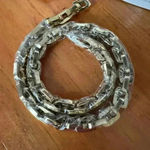 EDDIE BORGO Supra Link Collar Necklace ~ Gold ~ NEW!! Photo 3