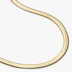 Ana Luisa  Ina Gold Herringbone Chain Necklace. Photo 8