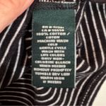 Ralph Lauren Lauren  Black and White Striped Women's Top Size Medium Photo 5