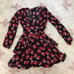 Floral long sleeve wrap dress NWT Photo 3