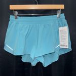 Lululemon Hotty Hot Shorts Size 10 Blue New Photo 1