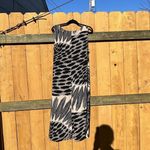 Jones Studio   Faux Wrap Dress Size 1X Abstract Classic Fall Summer Date‎ Spring Photo 5