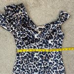 Lavish Lice Lavish Alice Leopard Print Velvet Dress US 6 Photo 9