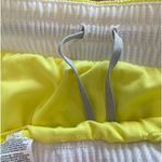 Nike  Women's Dri Fit Yellow Athletic Running Shorts Photo 5