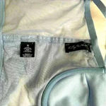 Say What? Say What Pastel Blue Corset Crop Top Medium Photo 4