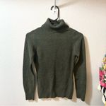 French Connection Green Turtleneck Sweater SMALL Photo 1