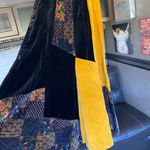 Velvet Patchwork Skirt Handmade Multiple Photo 2