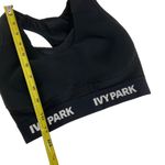 Ivy Park XXS Black Sports Bra With Mesh Back & Elastic Band Photo 4