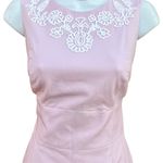 Brooks Brothers  lavender embroidered shift dress Photo 3