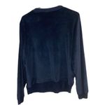Honeydew Intimates Long Sleeve Super Soft‎ Velour Casual Shirt Medium Blue Photo 1