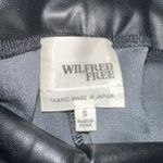 Wilfred Aritzia  Free Black Faux Leather‎ Leggings Small Photo 3
