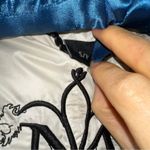 Mackage  Cream Mid-length Down WOOL Leather Puffer jacket Coat with Fur Hood sz S Photo 6