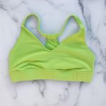 Elisabetta Rogiani couture fitness women’s Racer Doll lime sports bra size small Photo 1