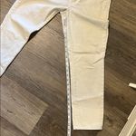 MOTHER Skinny Not Skinny Broken Mirror White Distressed Jeans Size 26 Photo 10