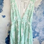 Sugar Lips  Savannah Scarf Sleeveless Sundress Mint/White Photo 1