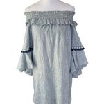 MISA Los Angeles - Vanessa Denim
Chambray Off Shoulder Dress Sz XS Photo 2