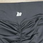 Muscle Nation ‎ High Rise Scrunch Butt Black 7/8 Leggings Size Medium Photo 5