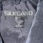 Silkland Embroidered Floral Blazer Size Small Multi Photo 1