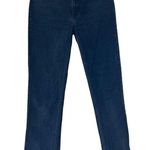 Reformation Liza Faded Black Straight Leg Cropped Jeans Sz 26 Photo 1