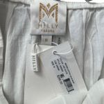 Milly Beaded Cotton Voile Miniskirt Photo 8