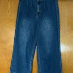 Kaffe Clothing KAhera Wide Leg Dark Wash High Rise Jeans Blue Size 16 Photo 0