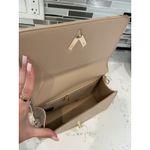 VALENTINO ORLANDI Bag Taupe Quilted Leather Flap Crossbody Purse Beige NWT $279 Photo 6