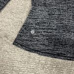 Lululemon Top Womens 4 Black Melodic Movement Long Sleeve Twist Front Turtleneck Photo 5