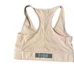 Gymshark  Small Light Pink Sport Bra Front‎ Zip Pocket Detail CP Photo 1