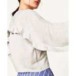 ZARA ✨ T-SHIRT WITH RUFFLED BACK✨ Photo 3