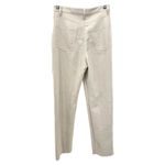 Wilfred Aritzia Women Pants Beige Melina Vegan Leather High Rise Straight 4 Photo 2