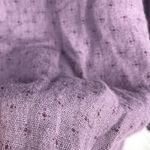 Flax  Purple Linen Button Down Shirt Photo 2