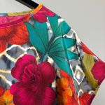 Bentley Women's Vintage Bold 80's Boxy Floral Top Photo 4