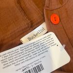 Bucketlist Mocha Having A Blast Oversized Romper 100% Cotton Women’s Size Small Orange Photo 4