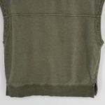 Anthropologie Daily Practice Half Zip Sweatshirt Vest Small Green Athleisure Casual Layering Photo 8