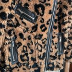 Avec Les Filles  Teddy Faux Fur Biker Jacket Photo 11