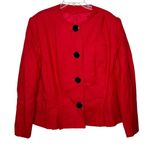 American Vintage Vintage 80s 90s 1990s 1980s John Lawrence 100% pure wool red blazer Photo 1