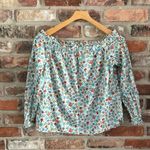 J.Crew  Liberty Edenham Floral Off The Shoulder Blouse, 4 Photo 3