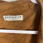 Bagatelle Faux-suede Drape Front jacket size medium Photo 5