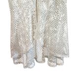 Triple Five Soul White Fishnet Sleeveless Zip Up Festival Rave Dress Plus Size XXL Photo 1