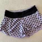 Lululemon Lavender Polka Dot  Shorts Photo 0