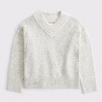 Abercrombie & Fitch A&F High V Neck Sweater Photo 0